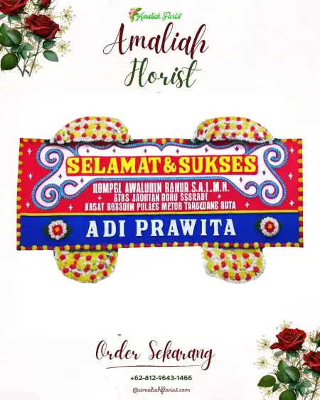 Papan Bunga Ucapan Selamat Kadur